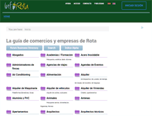 Tablet Screenshot of inforota.es